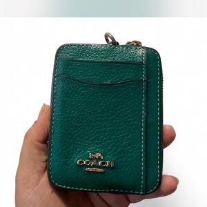 Coach Leather Card Wallet